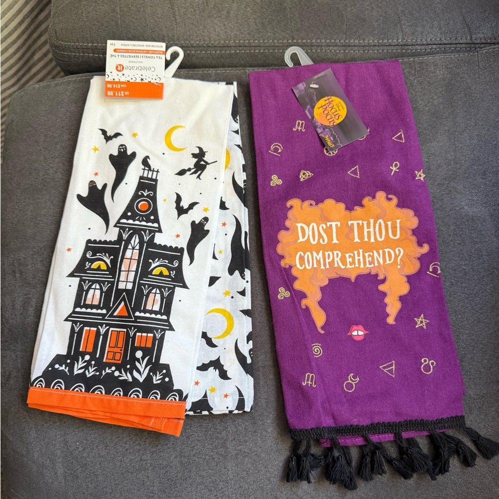 Halloween Themed Kitchen Towels